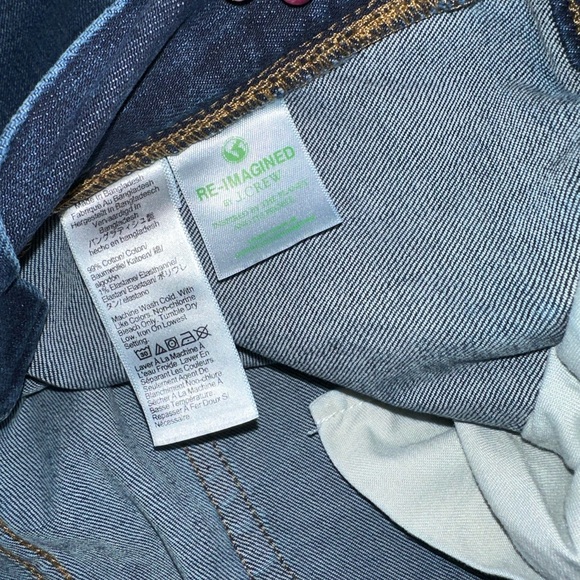 J Crew Mens Jeans Straight Fit Flex Medium Blue Denim Size 34x30 EUC - Picture 3 of 4